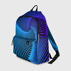 Рюкзак Неоновая спираль - мода, цвет: 3D-принт