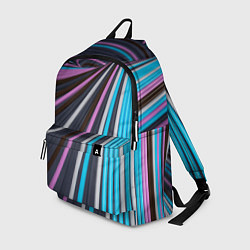 Рюкзак Завихрения полос, цвет: 3D-принт
