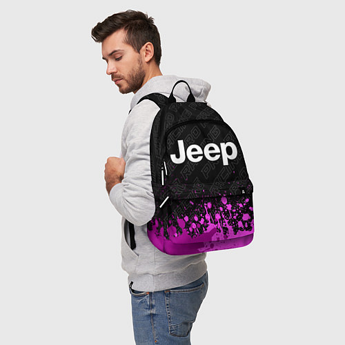 Рюкзак Jeep pro racing: символ сверху / 3D-принт – фото 5