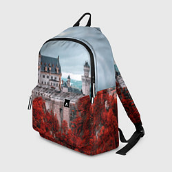 Рюкзак Замок в горах и красный лес, цвет: 3D-принт