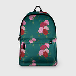 Рюкзак Винтажные розы на темном фоне, цвет: 3D-принт — фото 2