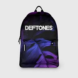 Рюкзак Deftones neon monstera, цвет: 3D-принт — фото 2