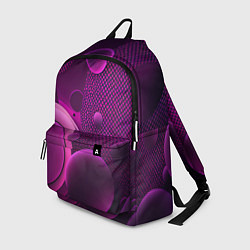 Рюкзак Фиолетовые шары, цвет: 3D-принт