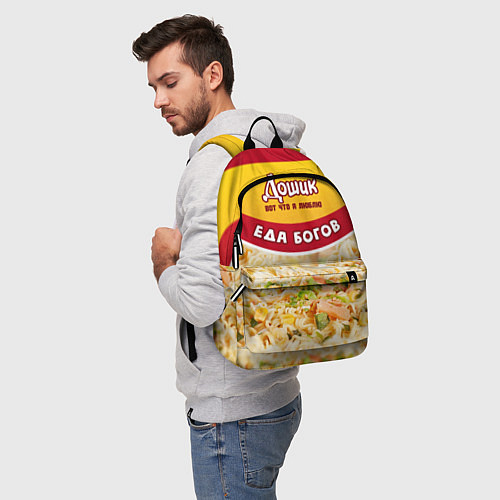 Рюкзак Дошик, лапша еда богов / 3D-принт – фото 5
