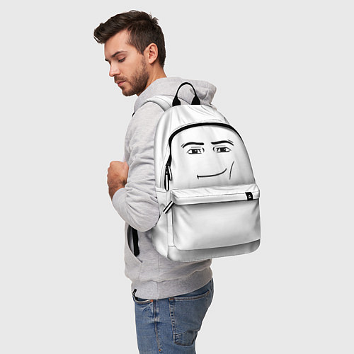 Рюкзак Одежда Man Face Roblox / 3D-принт – фото 5