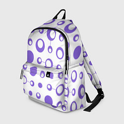 Рюкзак Узор из кругов, цвет: 3D-принт