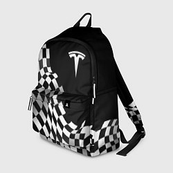 Рюкзак Tesla racing flag, цвет: 3D-принт