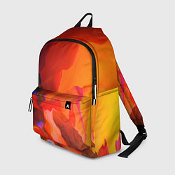Рюкзак Красно-оранжевый камень, цвет: 3D-принт