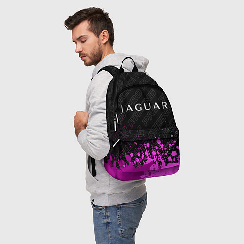 Рюкзак Jaguar pro racing: символ сверху / 3D-принт – фото 5