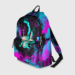 Рюкзак Моб психо - неон, цвет: 3D-принт