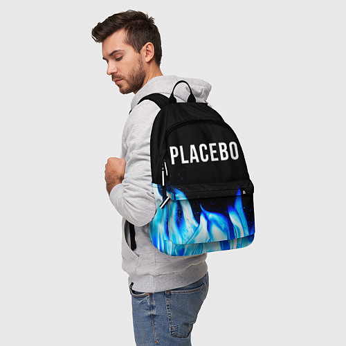 Рюкзак Placebo blue fire / 3D-принт – фото 5