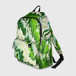Рюкзак Зеленые штрихи, цвет: 3D-принт