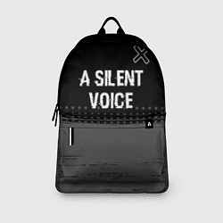 Рюкзак A Silent Voice glitch на темном фоне: символ сверх, цвет: 3D-принт — фото 2