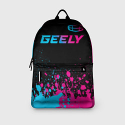 Рюкзак Geely - neon gradient: символ сверху, цвет: 3D-принт — фото 2