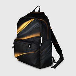 Рюкзак Black gold texture, цвет: 3D-принт
