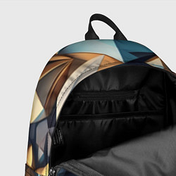 Рюкзак Геометрический принт от нейросети, цвет: 3D-принт — фото 2