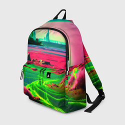 Рюкзак Кислотный мир, цвет: 3D-принт