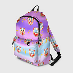 Рюкзак Узор с Клоунами, цвет: 3D-принт