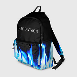 Рюкзак Joy Division blue fire, цвет: 3D-принт