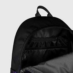 Рюкзак Skillet purple grunge, цвет: 3D-принт — фото 2