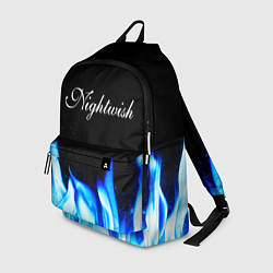 Рюкзак Nightwish blue fire, цвет: 3D-принт