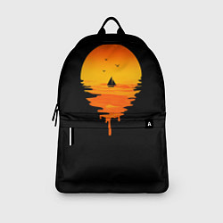 Рюкзак Лавовый закат, цвет: 3D-принт — фото 2