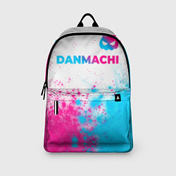 Рюкзак DanMachi neon gradient style: символ сверху, цвет: 3D-принт — фото 2