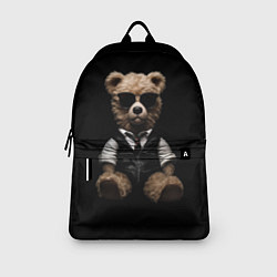 Рюкзак Плюшевый мишка в очках, цвет: 3D-принт — фото 2