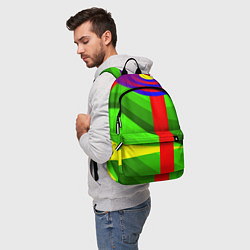 Рюкзак Абсолютная абстракция, цвет: 3D-принт — фото 2