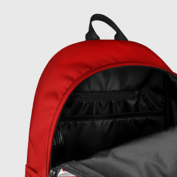 Рюкзак Russia - красно-белый, цвет: 3D-принт — фото 2