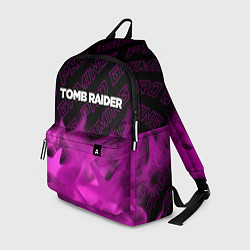 Рюкзак Tomb Raider pro gaming: символ сверху, цвет: 3D-принт