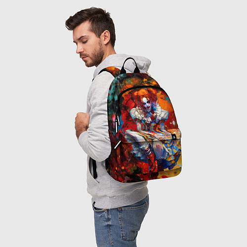 Рюкзак Клоун девушка / 3D-принт – фото 5