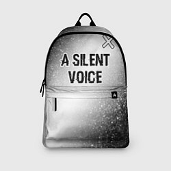 Рюкзак A Silent Voice glitch на светлом фоне: символ свер, цвет: 3D-принт — фото 2