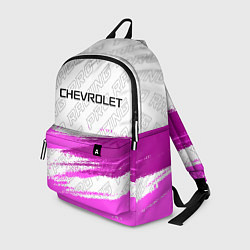 Рюкзак Chevrolet pro racing: символ сверху, цвет: 3D-принт