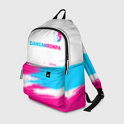 Рюкзак Danganronpa neon gradient style: символ сверху, цвет: 3D-принт