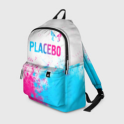 Рюкзак Placebo neon gradient style: символ сверху, цвет: 3D-принт