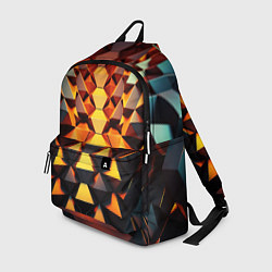 Рюкзак Объемные кубы полигон, цвет: 3D-принт