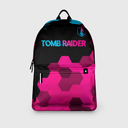 Рюкзак Tomb Raider - neon gradient: символ сверху, цвет: 3D-принт — фото 2