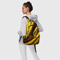 Рюкзак Желтая футболка, цвет: 3D-принт — фото 2