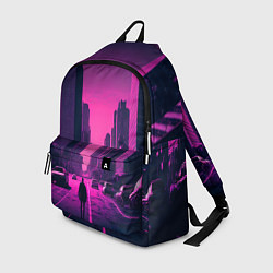 Рюкзак Мёртвый розовый город, цвет: 3D-принт