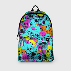 Рюкзак Паттерн из черепов - поп-арт - иллюзия, цвет: 3D-принт — фото 2