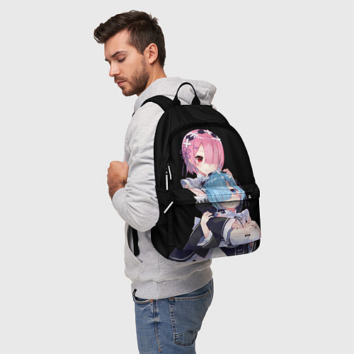 Рюкзак Re: zero - близняшки горничные / 3D-принт – фото 5