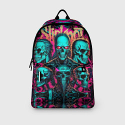 Рюкзак Slipknot на фоне рок черепов, цвет: 3D-принт — фото 2