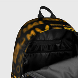 Рюкзак Doom золотые логотипы игр, цвет: 3D-принт — фото 2