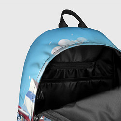 Рюкзак Зимнее предновогоднее настроение, цвет: 3D-принт — фото 2