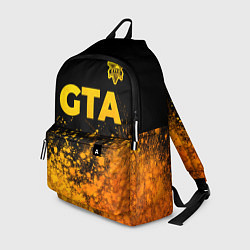 Рюкзак GTA - gold gradient посередине, цвет: 3D-принт