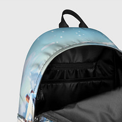Рюкзак Снежная тропинка, цвет: 3D-принт — фото 2