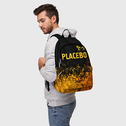 Рюкзак Placebo - gold gradient посередине / 3D-принт – фото 5