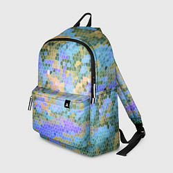 Рюкзак Разноцветный витраж, цвет: 3D-принт