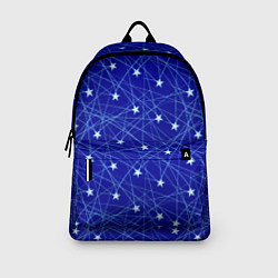 Рюкзак Звездопад на синем, цвет: 3D-принт — фото 2